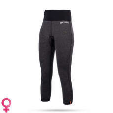 Mystic Sup Dazzled Donne Lungo Rash Pant - Nero / Grigio