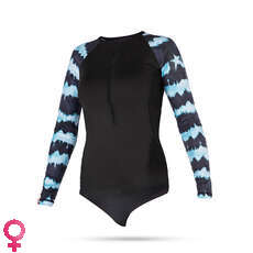 Mystic Sup Abbagliato Donne Longarm Rash Shorty - Menta