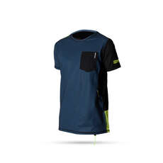 Mystic Sup Mvmnt Short Sleeve Quickdry Vest - Navy Mystic Sup Mvmnt Short Sleeve Quickdry Vest - Navy