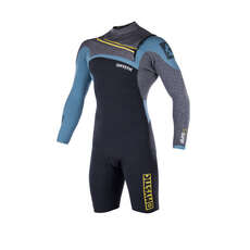 Muta Per Pantaloncini Mystic Drip 3/2 F-Zip Longarm - Peltro