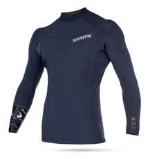 Mystic Pietra Neoprene 1,5 Millimetri Long Sleeve Vest - Navy