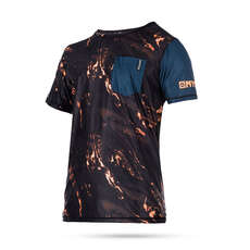 Top Manica Corta Quickstry Mystic Stone - Arancione