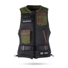 Mystic Il Mago Front-Zip Impact Vest - Esercito