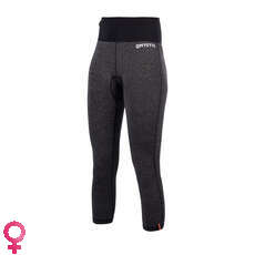 Mystic Women Dazzled Rash Pants - Nero / Grigio