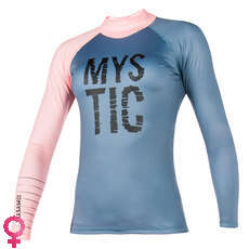 Mystic Women Dutchess Longsleeve Rash Vest - Peltro