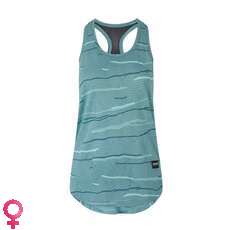 Mystic Womens Camryn Singlet - Ocean Green