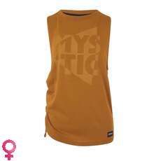 Mystic Womens Clover Singlet - Golden Brown