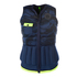 Mystic Damen Diva Front-Zip Wake Impact Weste - Navy / Lime