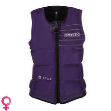 Mystic Womens Star Front-Zip Wake Impact Vest - Morado