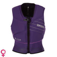 Gilet Da Impatto My Star Womens Star-Kite Con Cerniera Frontale - Viola