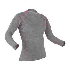 Palm Arun Damen Langarm Baselayer - Heather Grey