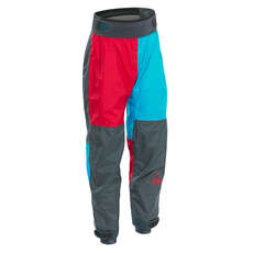 Pantalones Para Niños Palma Rocket 2023 - Aguamarina / Rojo