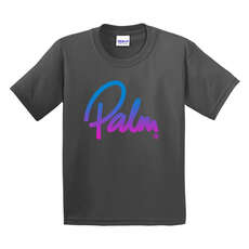 Palm Script T-Shirt - Grau