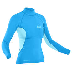 Palm Damen Neoflex Longsleeve Top - Aqua / Glacier