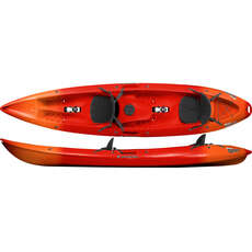 Perception Scooter Zwilling Tandem Sitzen Auf Kajak - Red / Orange Perception Scooter Zwilling Tandem Sitzen Auf Kajak - Red / Orange