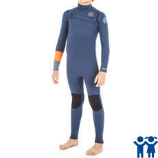 Rip Curl Junior Aggrolite 3 / 2Mm Traje Con Cremallera En El Pecho - Naranja