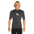Rip Curl Kurzarm Uv Surf T-Shirt - Dunkelgrau