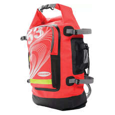 Ronstan Sailing Roll Top - Trockenbeutel / Rucksack 55L - Rot