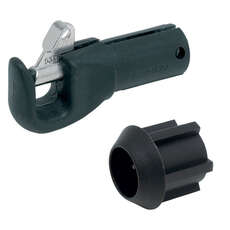 Selden Spinnaker Carbon Pole End - 33mm I.D. Tube Assembly