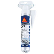 Sikaflex 291I Marine Sealant – Schlitzdichtungsstreifenkleber – Weiß – 70 Ml