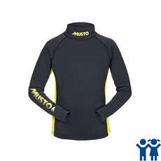 Musto Молодежный Чемпионат По Гидротермической Футболке С Длинным Рукавом - Черный