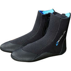 Botas De Neopreno Con Cremallera 2023 Sola 5Mm - Negro / Azul - A1213