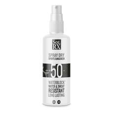 Solrx Spray Dry Spf50 + Wasserfester Sonnenschutz Mit Wasserblock - 100 Ml