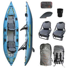 Kayak De Randonnée/pêche Haute Pression Spinera Kenai 130