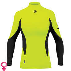 Zhik Womens Long Sleeve Spandex Top - Hi-Vis