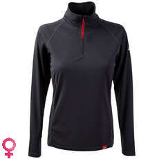 T-Shirt À Manches Longues À Manches Longues Et À Encolure En V Tec Gill Pour Femmes, Couleur Anthracite T-Shirt À Manches Longues À Manches Longues Et À Encolure En V Tec Gill Pour Femmes, Couleur Anthracite