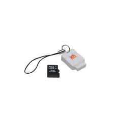 Xsories Del Micro Tarjeta Sd De 4 Gb + Lector De Tarjetas Micro Sd