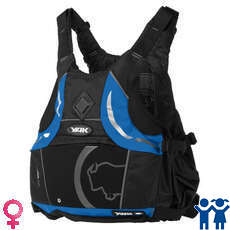 Yak Kurve (55N) Junior Kayak Flotabilidad Auxilios - Azul / Negro