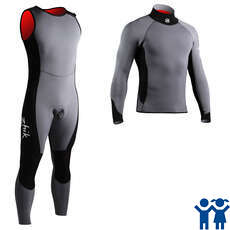 Zhik Superwarm Ni?os Skiff Traje & Top Combo - En Condiciones De Fr