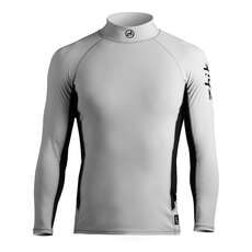 Zhik Lange Hülse Der Männer Spandex Rash Vest / Wächter - Ash