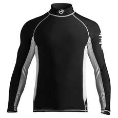 Zhik Mens Long Sleeve Spandex Rash Vest / Guard - Black Zhik Mens Long Sleeve Spandex Rash Vest / Guard - Black