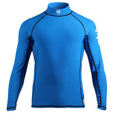 Zhik Lange Hülse Der Männer Spandex Rash Vest / Wächter - Cyan
