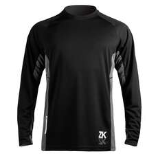 Zhik Mens Long Sleeve Zhikdry Sailing Top - Schwarz