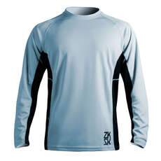 Zhik Mens Long Sleeve Zhikdry Sailing Top - Himmelblau