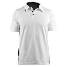 Zhik Mens Poly Cotton Segeln Polo - Weiß