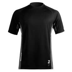 Zhik Mens Short Sleeve Zhikdry Sailing Top - Schwarz
