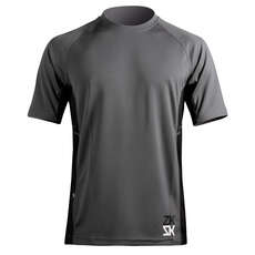Zhik Mens Short Sleeve Zhikdry Sailing Top - Grau