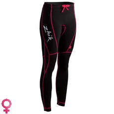 Zhik Womens Spandex Rash Pants - Black/Pink
