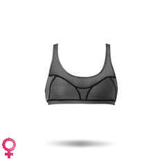 Zhik Frauen Avinta Ineinander Greifen-Ordnung Bralette - Druck 1
