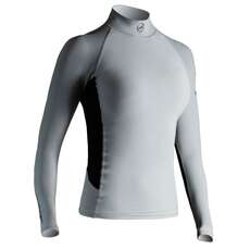 Zhik Womens Hydrophobic Fleece Top - Grey