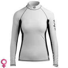 Zhik Lange Hülse Der Frauen Spandex Rash Vest / Wächter - Ash
