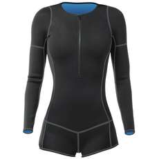 Zhik Frauen Neopren One Piece - Glas Blau