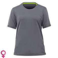 Zhik Womens ZhikDry LT Short Sleeve Tee - Grey